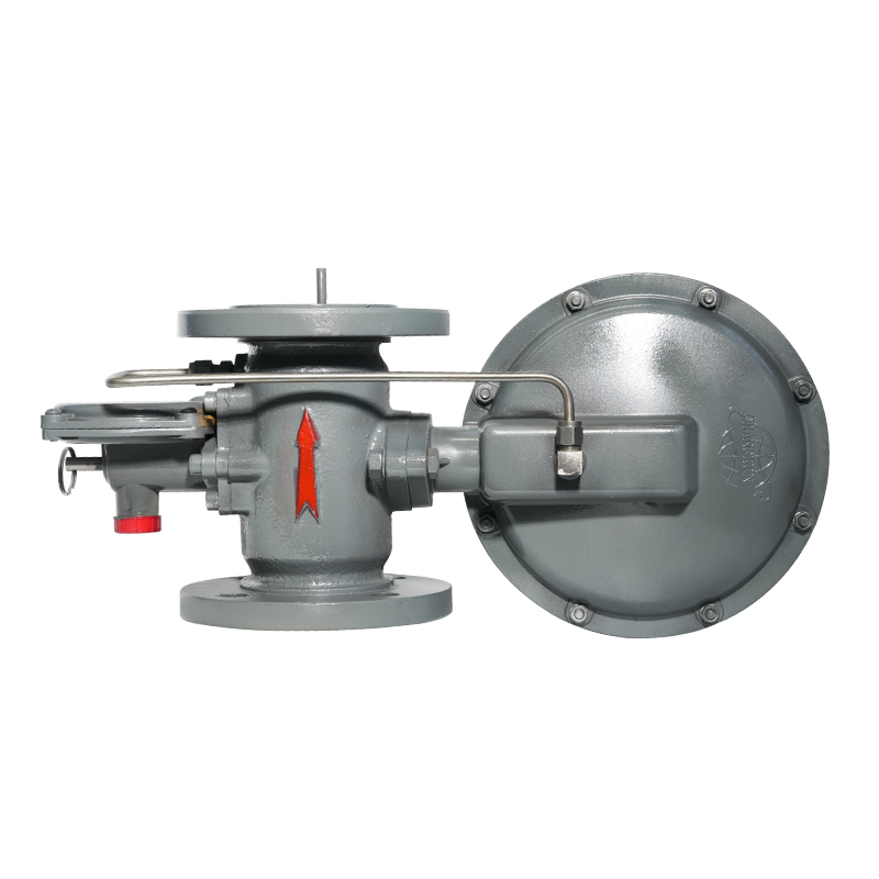 Natural gas pressure reducing valve, gas pressure regulator