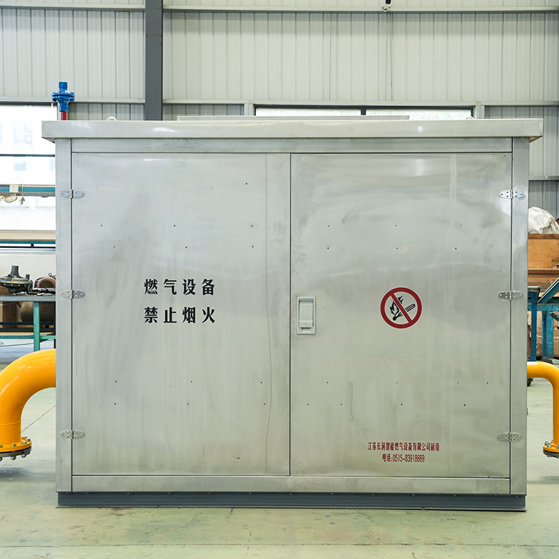 Stainless steel gas pressure regulating cabinet, gas pressure regulating box