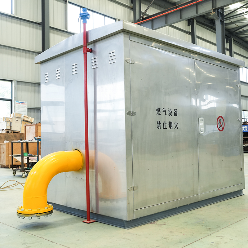 Stainless steel gas pressure regulating cabinet, gas pressure regulating box